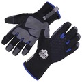 Ergodyne 817WP M Black Reinforced Thermal Waterproof Winter Work Gloves 17373